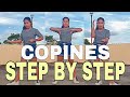 COPINES TIKTOK DANCE TUTORIAL (Step by Step) | Ana Bensig