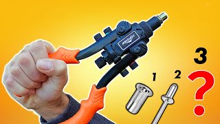 you absolutely must know THE THIRD FUNCTION of this rivet gun ASMR