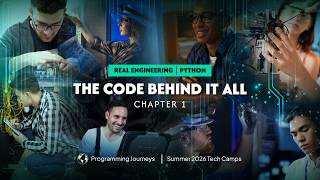 🎬 REAL ENGINEERING SERIESPYTHON — CHAPTER 01-The Code Behind It All 💻⚙️