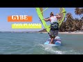 How to GYBE in windsurfing! (Non-planing)