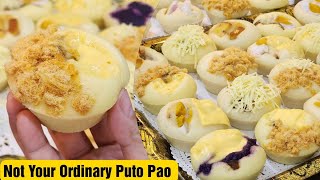 Not Your Ordinary Puto Pao | Assorted Puto Pao Recipe| ❗️Puto Pao pangnegosyo ❗️Bake N Roll