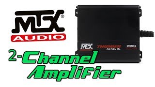 MTX Audio 200W RMS 2-Channel Amplifier