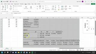 Regression with Data Analysis Toolpak Quick Tutorial