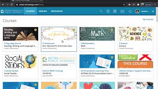 Schoology: Using the Calendar Feature