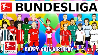 Happy 60th Birthday Bundesliga! Powered by 442oons
