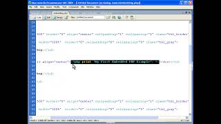 05. Embedding Php