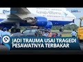 Bagian Mesin Sayap Pesawat Garuda Terbakar di Udara, NASIB Jemaah Haji Embarkasi Makassar: Trauma!