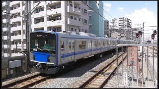 【列車発着・通過シーン  西武編17】西武20000系20102編成 急行飯能行 練馬駅通過