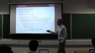 ICAPS 2016: Decision Diagrams for Sequencing and Scheduling