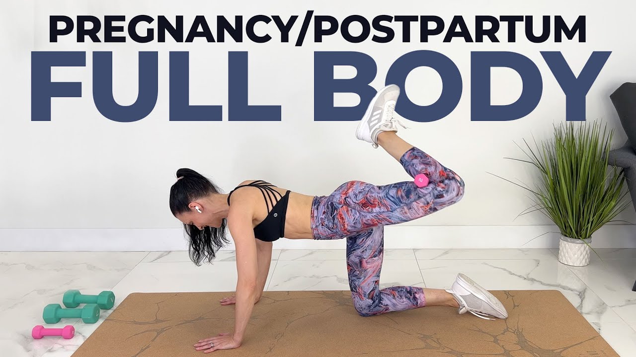 Pregnancy Postpartum Workout Full Body 30 Minute Workout рџ ґ