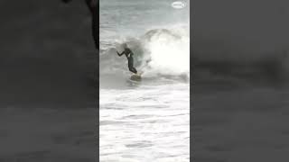 Surfers catch big waves in Hampton Beach as Post-Tropical Cyclone Lee passes by NH #shorts