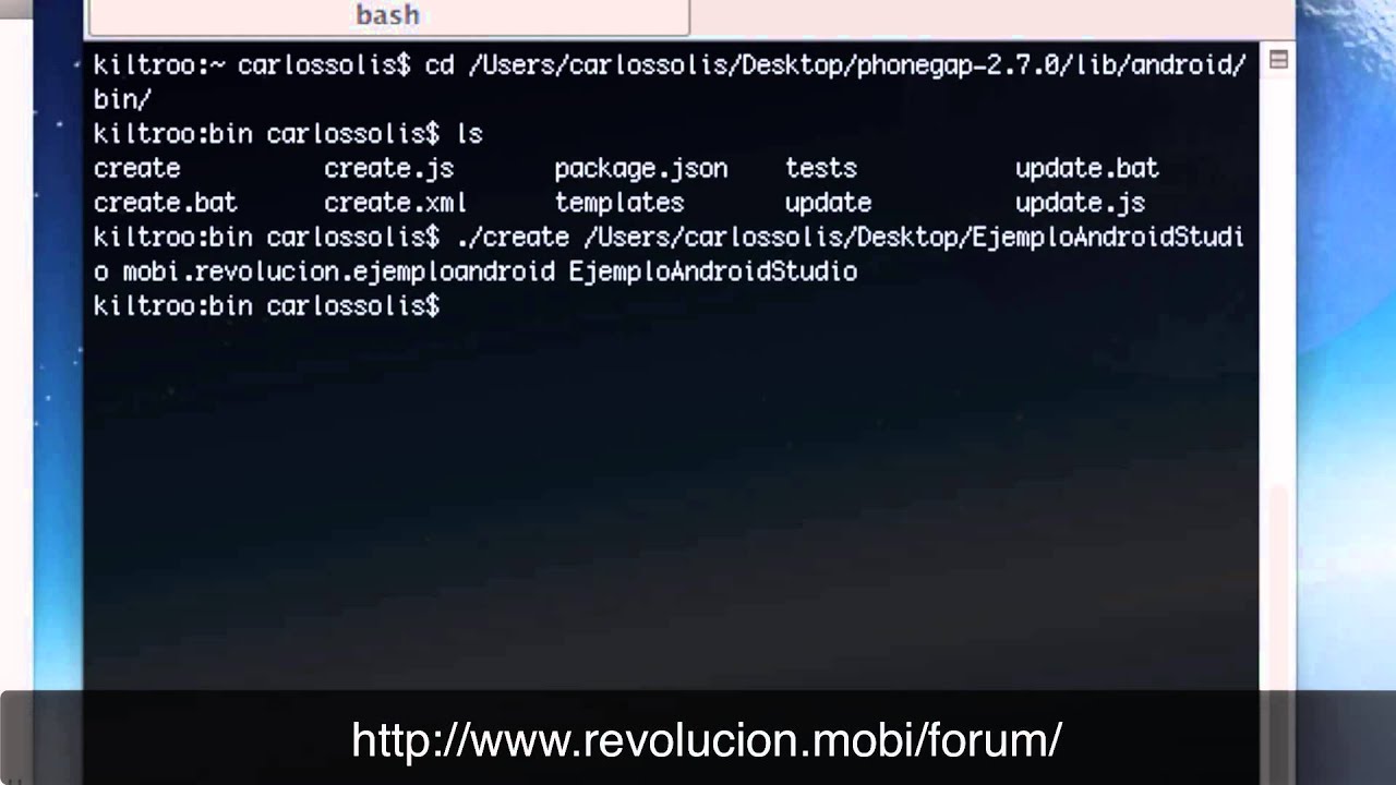 Tutorial Aplicaciones Phonegap En Android Studio Youtube
