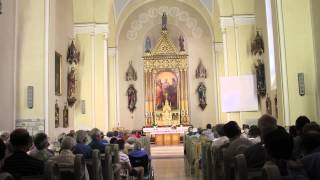 Pipe organ concert in Kalocsa, Hungary