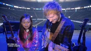 Ed Sheeran überrascht Tiara aus Deutschland nach NYC