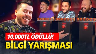 10.000 TL Ödüllü Bilgi Yarışması #1 w/ Shinka, Alptv, Ichbindirencan [en iyi 4k tv]