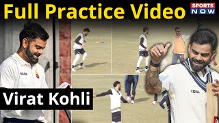 Virat Kohli Practice Video | Delhi के Ground पर Batting से कमाल, Navdeep Saini की लगाई क्लास!