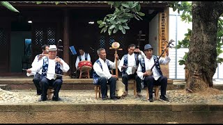 Shaxi - Yunnan, China: traditional music (2019)