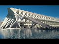 the city of arts and sciences by santiago calatrava in valencia