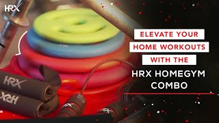 The Ultimate Secret to Working Out at Home | The HRX HomeGym Combo