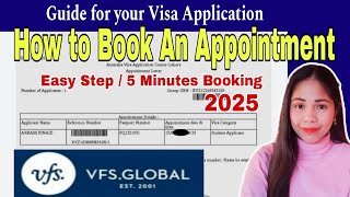 VFS GLOBAL!! How to book an Appointment for your  Visa Application