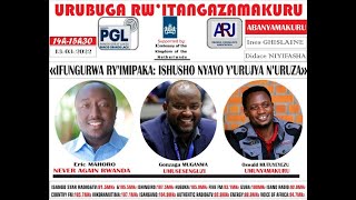 LIVE 🔴URUBUGA RW'ITANGAZAMAKURU:  IFUNGURWA RY'IMIPAKA | ISHUSHO  NYAYO Y'URUJYA N'URUZA