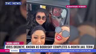 WATCH: Bobrisky Moves Out Of Correctional Centre After Six-Month Jail Term