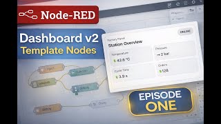 Build Your First Custom Node-RED Dashboard UI (Episode 1)