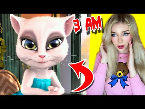 Probando MÁS APLICACIONES MALDITAS Talking Tom, Angela y Ben… (*ADVERTENCIA NO DESCARGAR*)