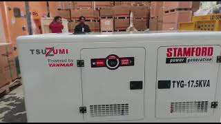 Genset Super Silent 15000 Watt Yanmar Type TYG 17,5 KVA