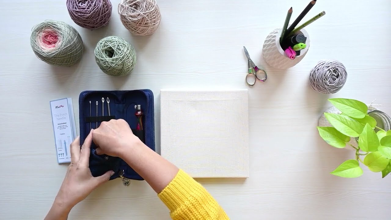 Punch Needle Set | KnitPro - YouTube