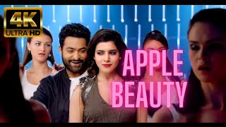 Apple Beauty 4k Video Song || Janatha Garage || Jr. NTR, Samantha Ruth Prabhu, Nithya Menen