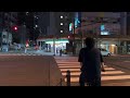 【4k 大阪】松屋町筋商店街を夜の街歩き walking around matsuyamachisuji shopping street at night 2024