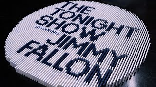 Dominoes on the TONIGHT SHOW STARRING JIMMY FALLON!