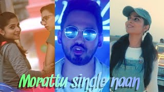Morattu single naan song status | hiphop tamizha status | natpe thunai status | anagha status | MV