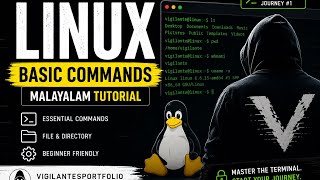 Linux Basic Commands Malayalam | Beginners Guide