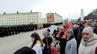 ДЕНЬ ПОБЕДЫ, СМОТР СТРОЕВОЙ ПЕСНИ 2021 г  ЗАОЗЁРСК