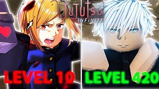 How To LEVEL UP FAST in Jujutsu Infinite! | Leveling Guide