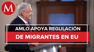 AMLO respalda discurso de Joe Biden sobre armas y migración