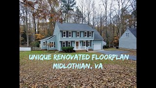 RENOVATED 5 BDRM Midlothian, VA Home For Sale NICE PRICE +$466K+