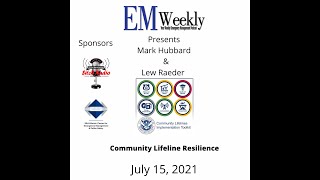 Community Lifeline Resilience: What are FEMA Community Lifelines Program