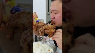 印度风味“咖喱羊腿”，酱汁浓郁，一整根抱着啃真过瘾#Mukbang【cram阿强】