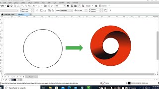 Ellipse 3D Logo Design in Coreldraw | CorelDraw Tutorial in Hindi | SCC Center