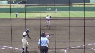 【横浜高校 板川佳矢】2017年4月22日 神奈川県春季大会 4回戦vs桐蔭学園 宇野隼太朗 代打