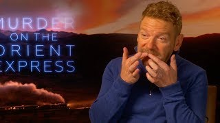 KENNETH BRANAGH defends the big MOUSTACHE