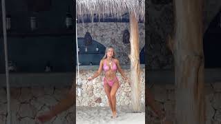 4K🩺👙Bikini a day keeps the doctor away - Emily Venz swimsuit outfit style #bikinistyle #beachwear