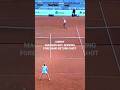 MAYAR SHERIF MAGNIFICENT SERVING FOREHAND RETURN SHOT #shorts