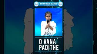 O Vana Padithe Song Cover by Jeevika | Uhitha Music Academy