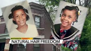 'Hoping to inspire.' ABC11's Akilah Davis declares Juneteenth as her natural hair freedom day