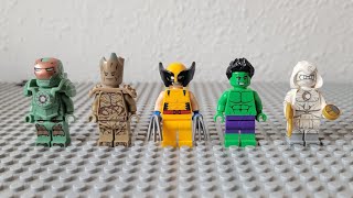 Lego Marvel Superheros Minifigure Build #legobuilder #legobuild #lego #Marvel #Superheros