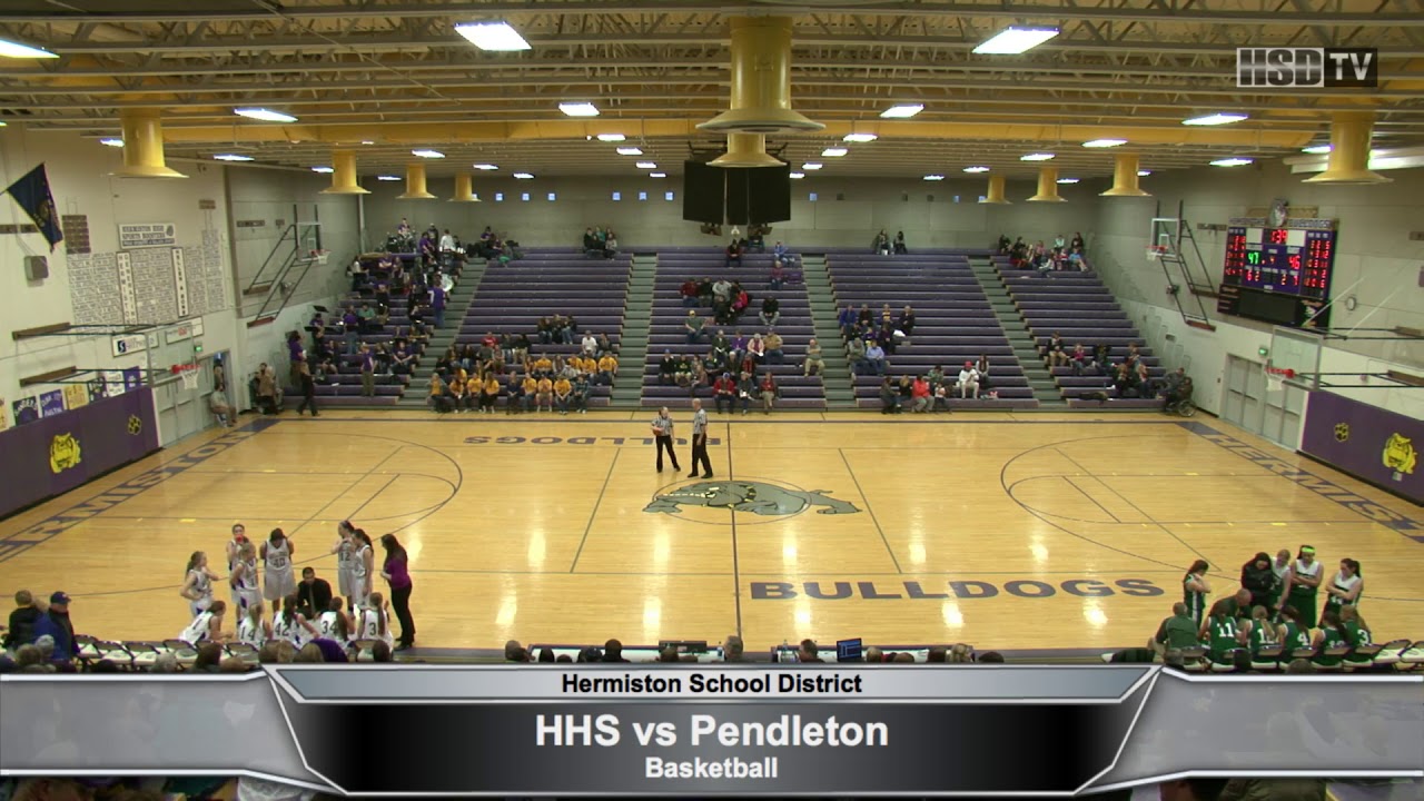 Hermiston High - Varsity Basketball Vs Pendleton 2/25/2014 - YouTube